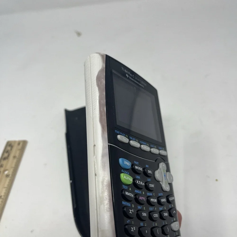 Texas Instruments TI-84 Plus C Silver Edition Graphing Calculator Black/White